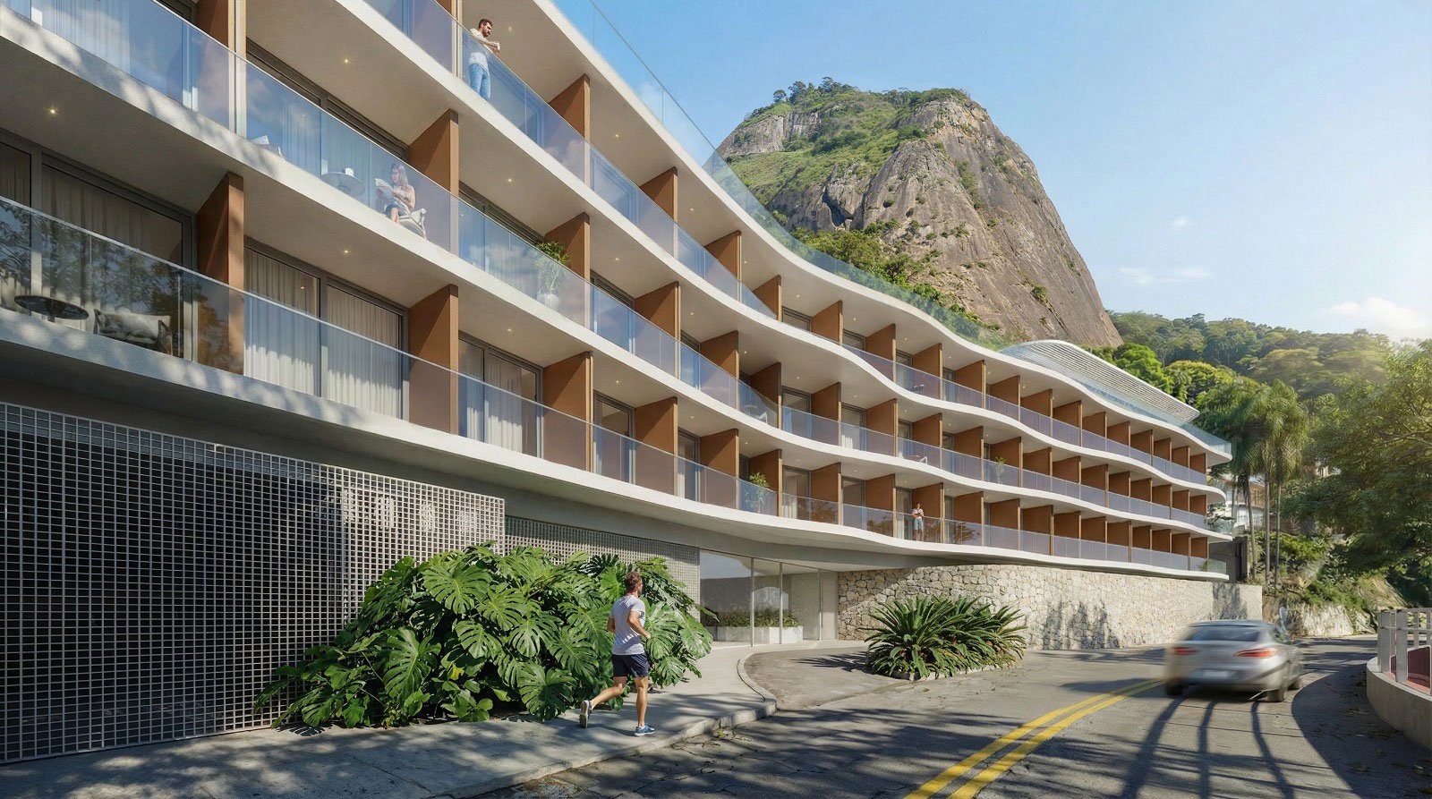 Apartamento Costa Niemeyer vista infinita